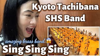 Kyoto Tachibana SHS Band 京都橘高校吹奏楽部  Sing Sing Sing  Jul 18 2016  fan reaction [upl. by Einial]