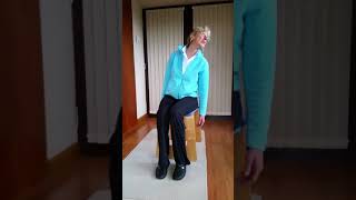 Treatment of the Cervical Spine using seated scalene stretch [upl. by Buschi581]