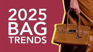 10 Bag Trends That Will Dominate 2025 [upl. by Solohcin]