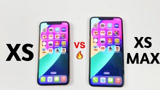 iPhone Xs Vs iPhone XS Max in 2023  Speed Test iOS 1661 [upl. by Ihcas]