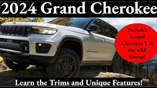 2024 Jeep Grand Cherokee Trims Key Features and More [upl. by Jeaz]