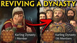 Can the LAST KARLING Revive his DEAD DYNASTY in CRUSADER KINGS 3 [upl. by Honan]