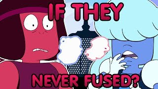 What If Ruby And Sapphire Never Fused  Steven Universe TheoryDiscussion  VGMarkis [upl. by Yolane576]