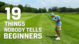 19 Things Every Beginner Golfer Should Know [upl. by Anyr638]