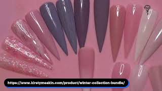 Kirsty Meakin Winter Gel Polish Collection [upl. by Herzel195]