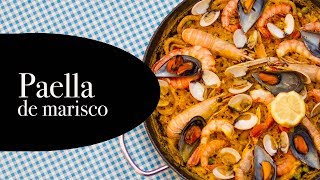 Paella de Marisco ¡¡Suprema Muy fácil y paso a paso Receta con pocos ingredientes [upl. by Kuster517]