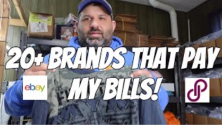 Brands That Resell For Profits On Ebay  Thrift Haul [upl. by Sands]