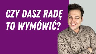 😛 DASZ RADĘ TO WYMÓWIĆ ❓ panodfrancuskiego [upl. by Mcgill]