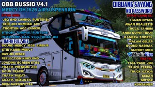 Obb v41 Mercy OH1626 Airsus  Full Rombak  Trafik Premium  Bus Simulator Indonesia [upl. by Ialokin]