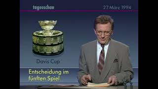 DavisCup Österreich vs Deutschland im März 1994 [upl. by Orten923]