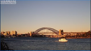 Another Super Moon on our harbour Paradise This is Sydney Harbour Australia LIVE Cam [upl. by Alyahsat479]