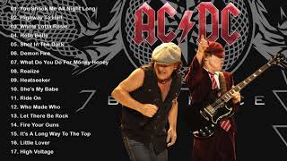 Top Best Songs HardRock Of ACDC 💥 ACDC Greatest Hits Full Album 2021 💥 [upl. by Felice]