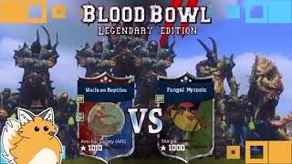 Waifu on Reptiles VS Nurgles Fungal Mycosis S1 EP2 Blood Bowl 2 [upl. by Esiled]