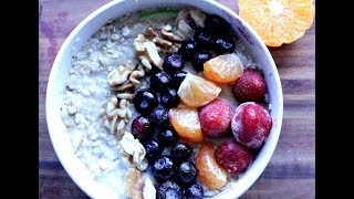 How to make Bircher Muesli [upl. by Ialohcin]