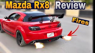 Mazda Rx8 Owners Review  THE FIRE SPITTING MAZDA RX8  1JZGE [upl. by Meadows91]