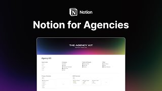 The ULTIMATE Notion Template for Agencies [upl. by Hoffmann]