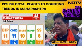 Maharashtra Election Results  Piyush Goyal Reacts To Maharashtra Counting Trends [upl. by Etta]