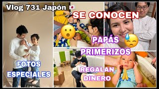 🇯🇵Conoce a su HERMANO ❤️ Adapatandonos🥺 NO nos acordamos😱 Regalos ✨ Dinero por nacimiento 🐣 [upl. by Ahsiekram]