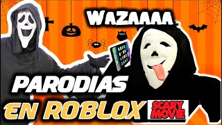 PARODIAS SCARY MOVIE EN ROBLOX🤣Roblox scarymovie movie parodia [upl. by Adneral]