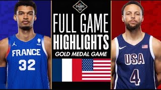 Highlights USA VS FRANCE  FINAL [upl. by Graubert567]