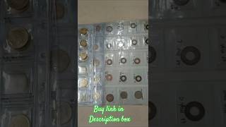 Amazon Coin Collecting Pages  coin Sheet  coins album [upl. by Ocirled]