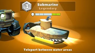 INSANE LEGENDARY SUBMARINE  Jungle Gameplay  Crash of Cars 03 [upl. by Poland425]