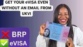 Switch from BRP to EVisa  Have a UK BRP You MUST register for eVisa Step by step guide brp [upl. by Severen707]