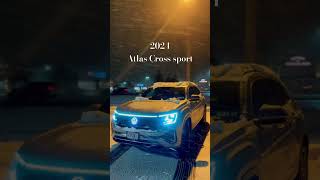 2024 VW ATLAS CROSS SPORT SEL RLine in snow 🔥🔥🔥 Sliver Mist Mettalic ❤️ [upl. by Eseila]