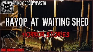 Hayop at Waiting Shed Horror Stories  True Horror Stories  Pinoy Creepypasta [upl. by Aicercul]