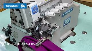 Kingtex UHD 9313  3Thread Blind Hemming Cylinderbed Overlock [upl. by Gavan430]