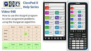 ClassPad Help 948  Assignment Problems Using AssignII [upl. by Oenire]