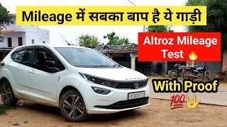 TATA Altroz Mileage Test 🔥 Altroz Diesel Mileage 👍 Altroz 2024 [upl. by Ramal]