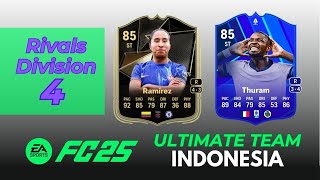 RIVALS DIV 4  EA FC25 ULTIMATE TEAM INDONESIA [upl. by Punke]