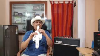 Teri bindiya re hindi song Instrumental on AEROPHONE by SJ Prasanna 09243104505Bengaluru [upl. by Tigirb234]