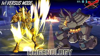 Taurus Aldebaran vs Honda Tadakatsu  Saint Seiya vs Sengoku Basara  MUGEN [upl. by Ahselrac363]