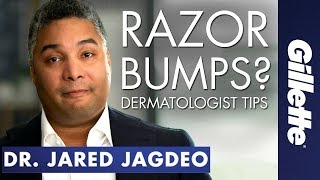 Have Razor Bumps amp Ingrown Hairs  Gillette SkinGuard Dermatologist Tips [upl. by Nickola]