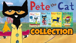 Four BEST Pete the Cat collection Four Groovy Buttons and more  Sing Along [upl. by Dammahum127]