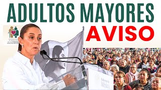 🔔Adultos Mayores La Presidenta da AVISO este Martes 12 de Noviembre🔔 [upl. by Hanahs]