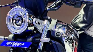 Finally 2024 Yamaha FZX New Model is Here  Glossy Black amp Mirror Chrome Colour Detailed Review [upl. by Onitnas36]