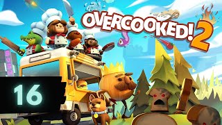 Overcooked 2 DLCs Gameplay Walkthrough with Girlfriend 16 [upl. by Eisse453]