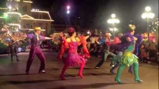 Mickeys Soundsational Parade at Night Disneyland 2013 [upl. by Nnyrat]