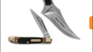 Schrade Scrimshaw Clean upedcknife edclifestyle knifecollector everydaycarry [upl. by Aicemak]