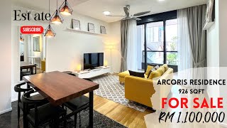 For Sale Arcoris Residence By UEM Sunrise  in the heart of Mont Kiara [upl. by Suivatra]