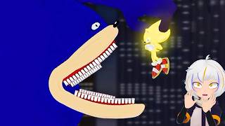 SHIN SONIC vs SUPER SONIC  ChuyMine REACCIONA a THE SHIN SONIC TAPES [upl. by Aettam]