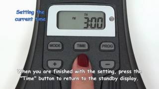 Outdoor Digital Timer  How to set up the programs [upl. by Katsuyama]