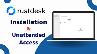 Rustdesk Installation amp Unattended Access Step by Step Urdu [upl. by Cayla]