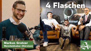 Vier Flaschen Folge 115 mit Markus Gratzer [upl. by Kenwee308]