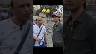 Comedy Video in Barcelona Spain Saleem Albela and Goga Pasroori Funnygogapasroorishorts albelatv [upl. by Aivalf]