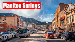 Manitou Springs  The Most Charming Mountain Town [upl. by Bonina]