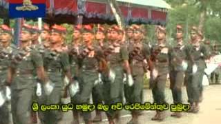 REGIMENT SONG  Sch of Arty Sri Lanka [upl. by Soinotna]